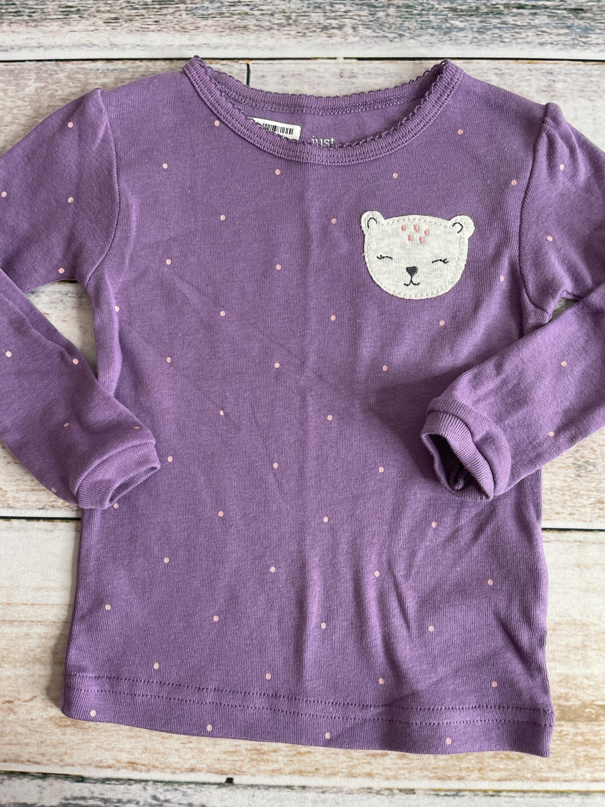 Carters Girls purple Pajamas Size: 12 months purple