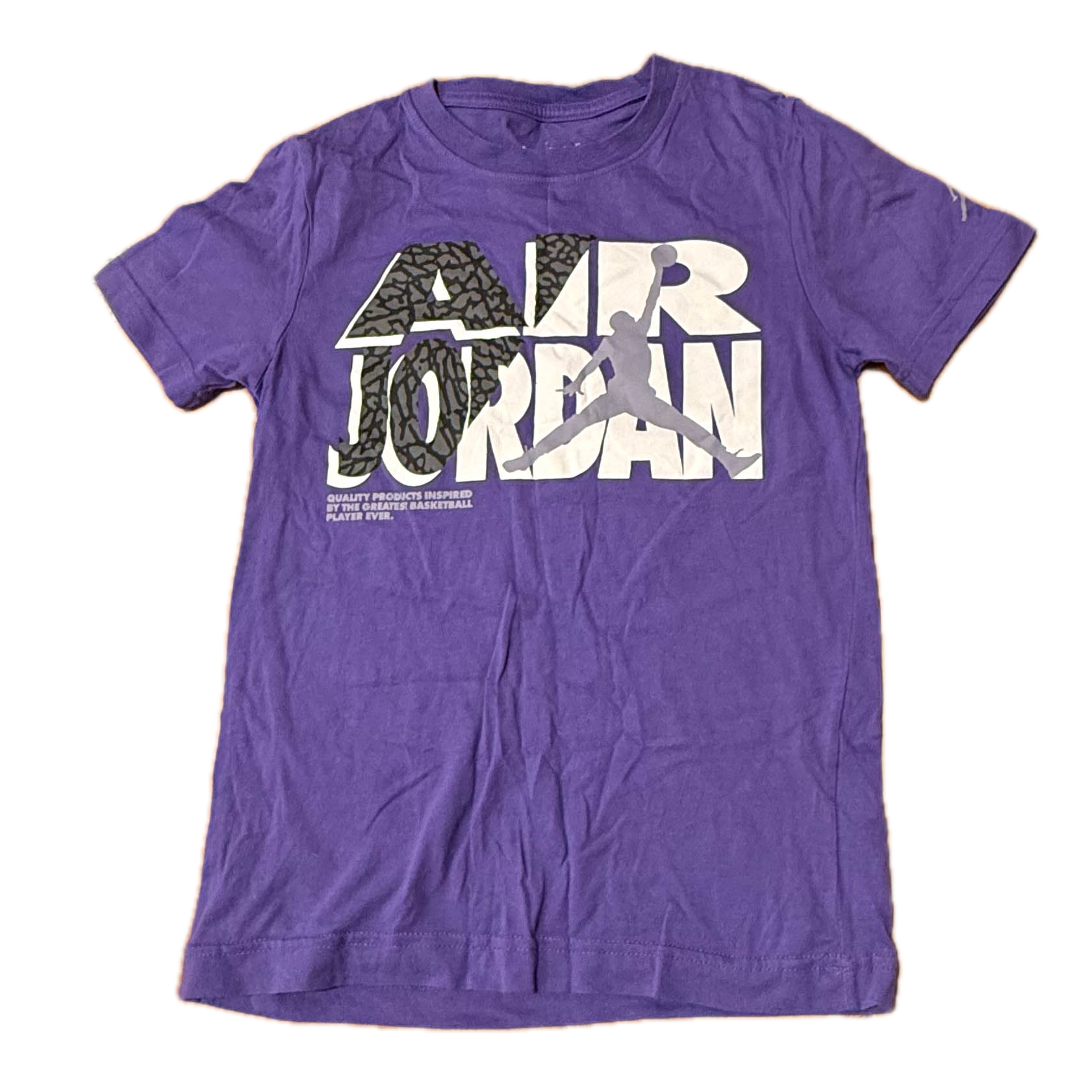 Nike Boys Purple T-Shirt Size: 8-10 Years Purple