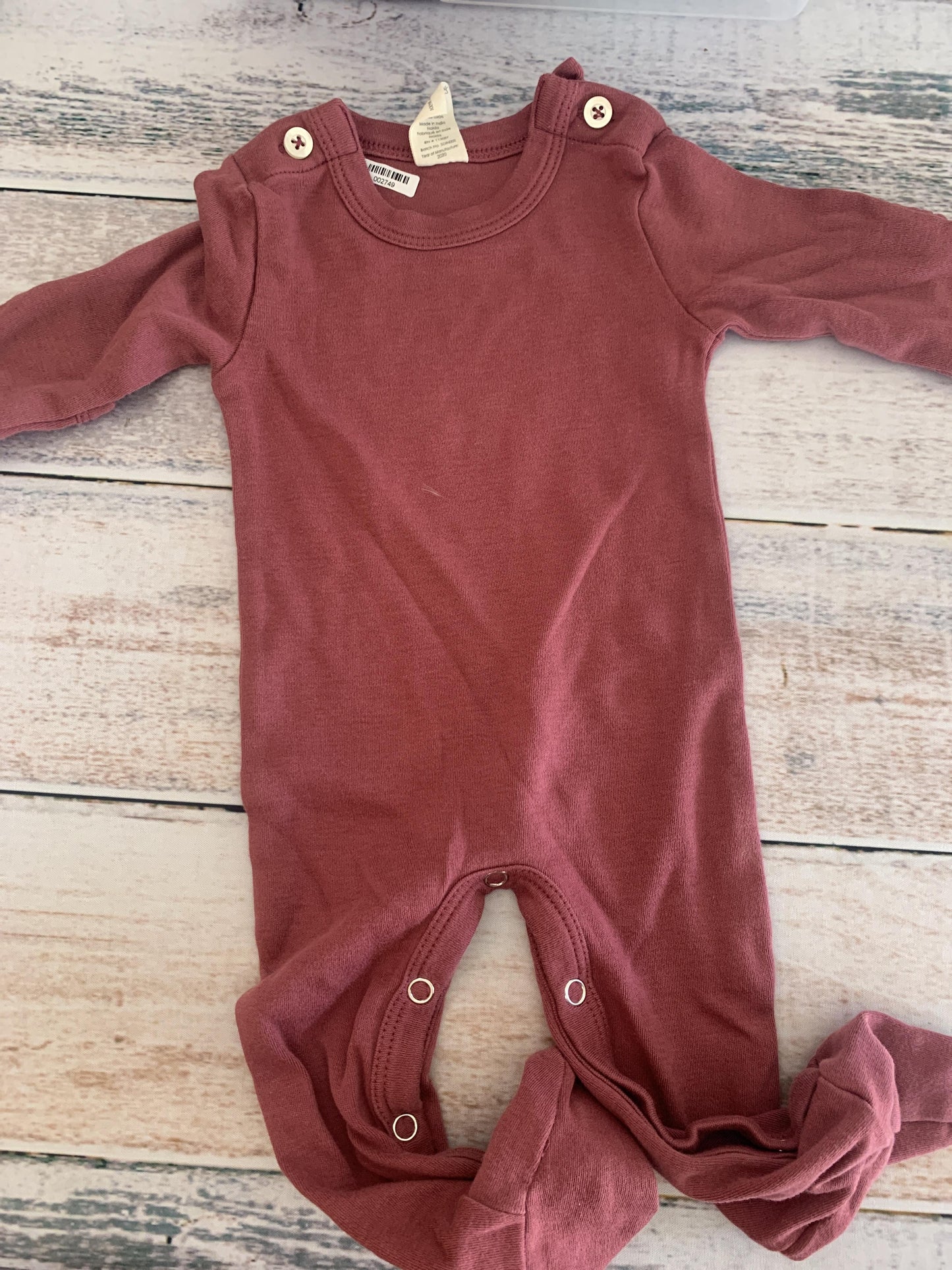 Kate Quinn Girls purple Pajamas Size: 0-3 months purple