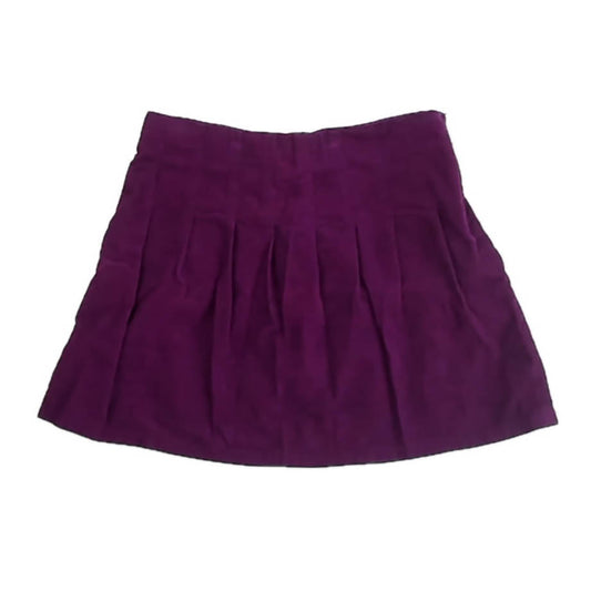 Land's End Girls Purple Skirt Size: 7 Years Purple