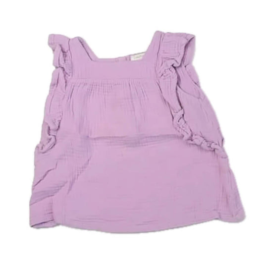 Chelsea & Violet Girls Purple Blouse Size: 2T Purple