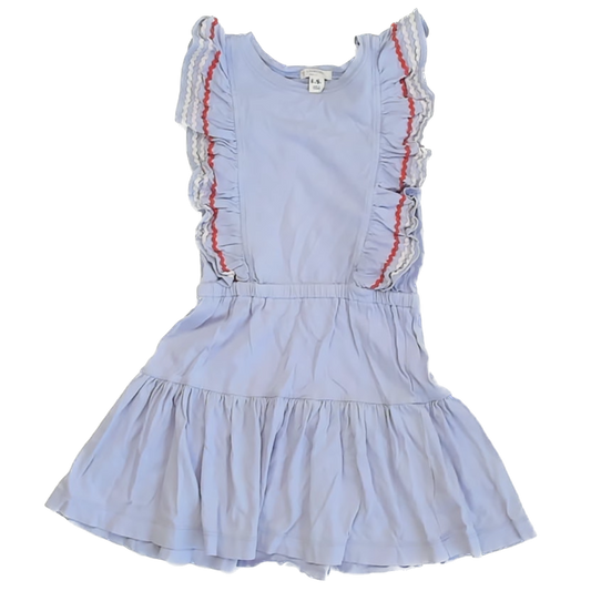 Crewcuts Girls Purple Dress Size: XS (4-5T) Purple