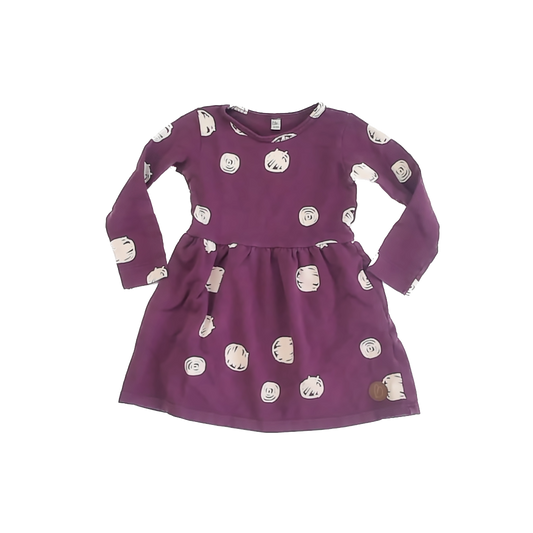Blaa Girls Purple Dress Size: 3-4T Purple