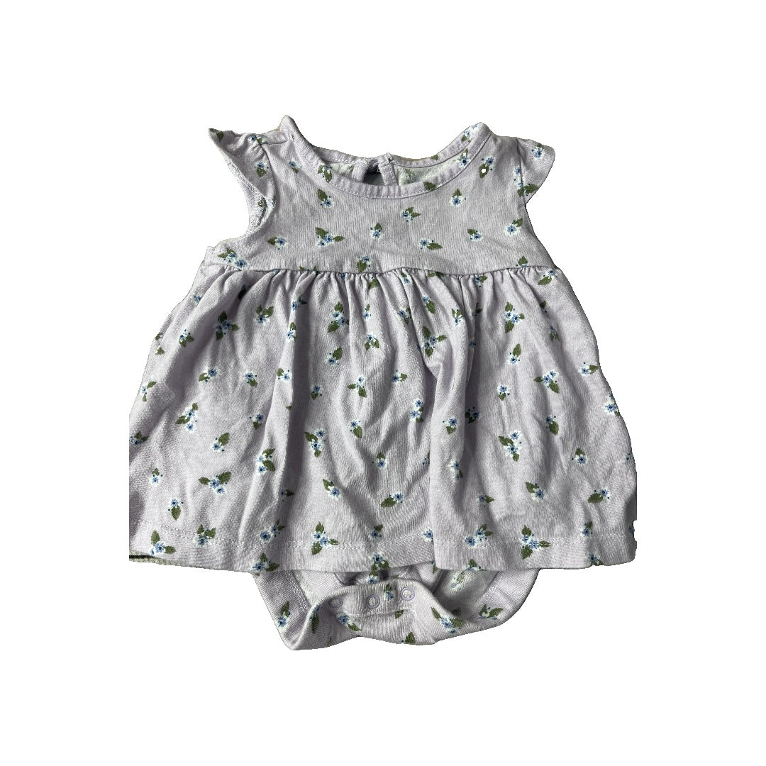 Carters Girls purple Onesie Size: 0-3 months purple