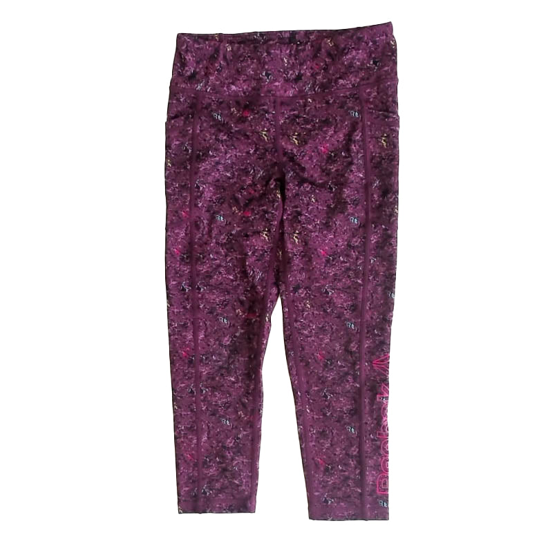 Reebok Girls Purple Athletic Pants Size: 7-8 Years Purple