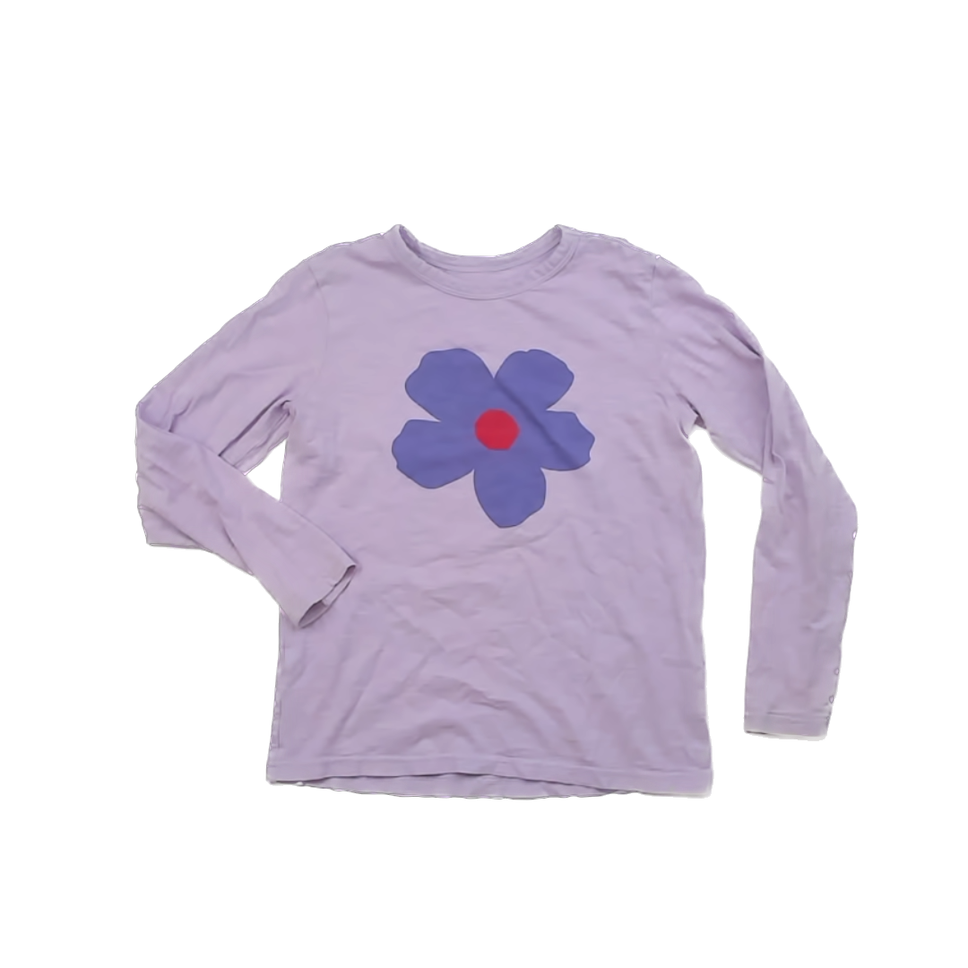 Primary Girls Purple Long Sleeve T-Shirt Size: 8-9 Years Purple