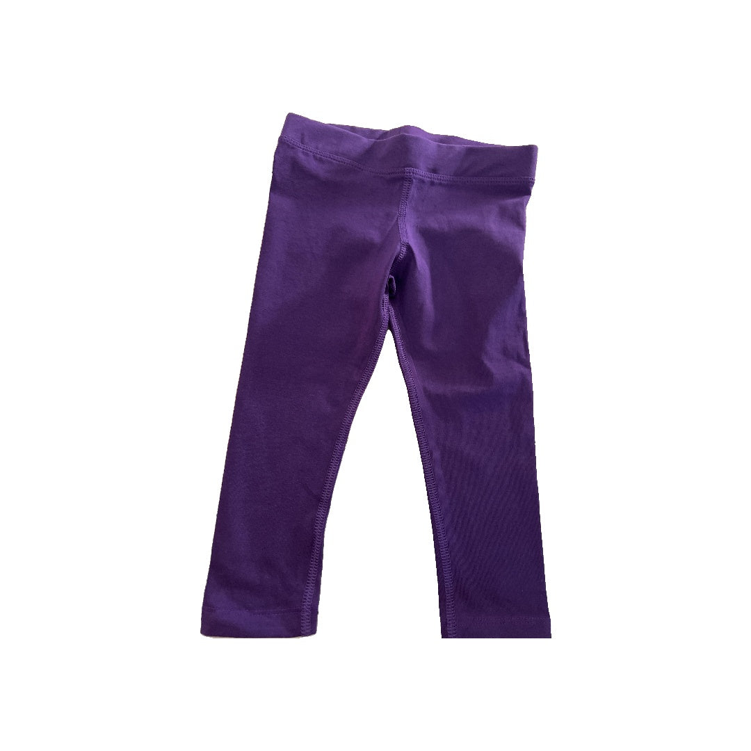 Primary Unisex purple Pants Size: 2T purple