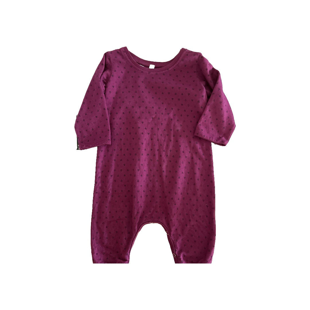 Pink Peony Kids Girls purple Long Sleeve Outfit Size: 6-9 months purple