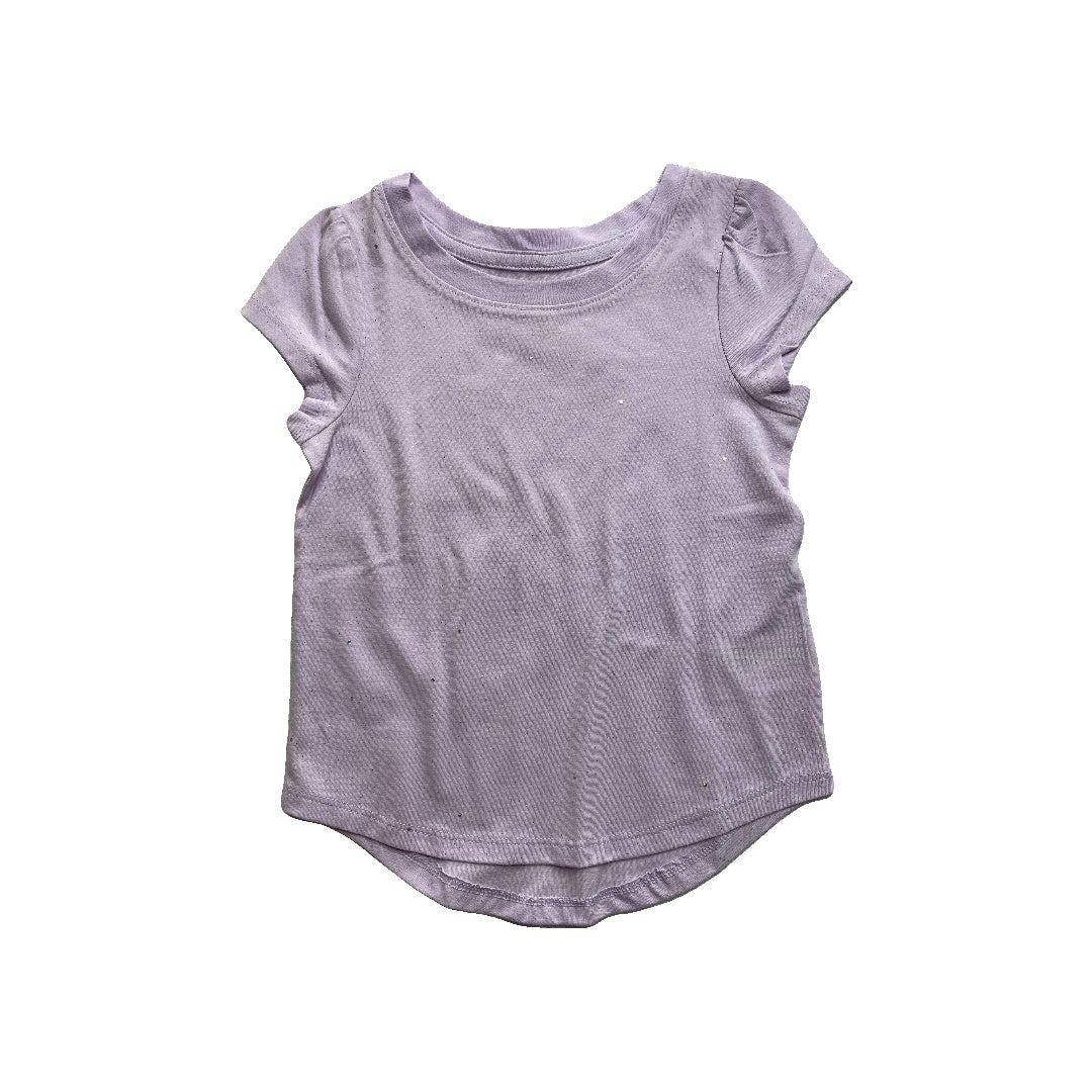 Cat & Jack Girls purple T-Shirt Size: 2T purple