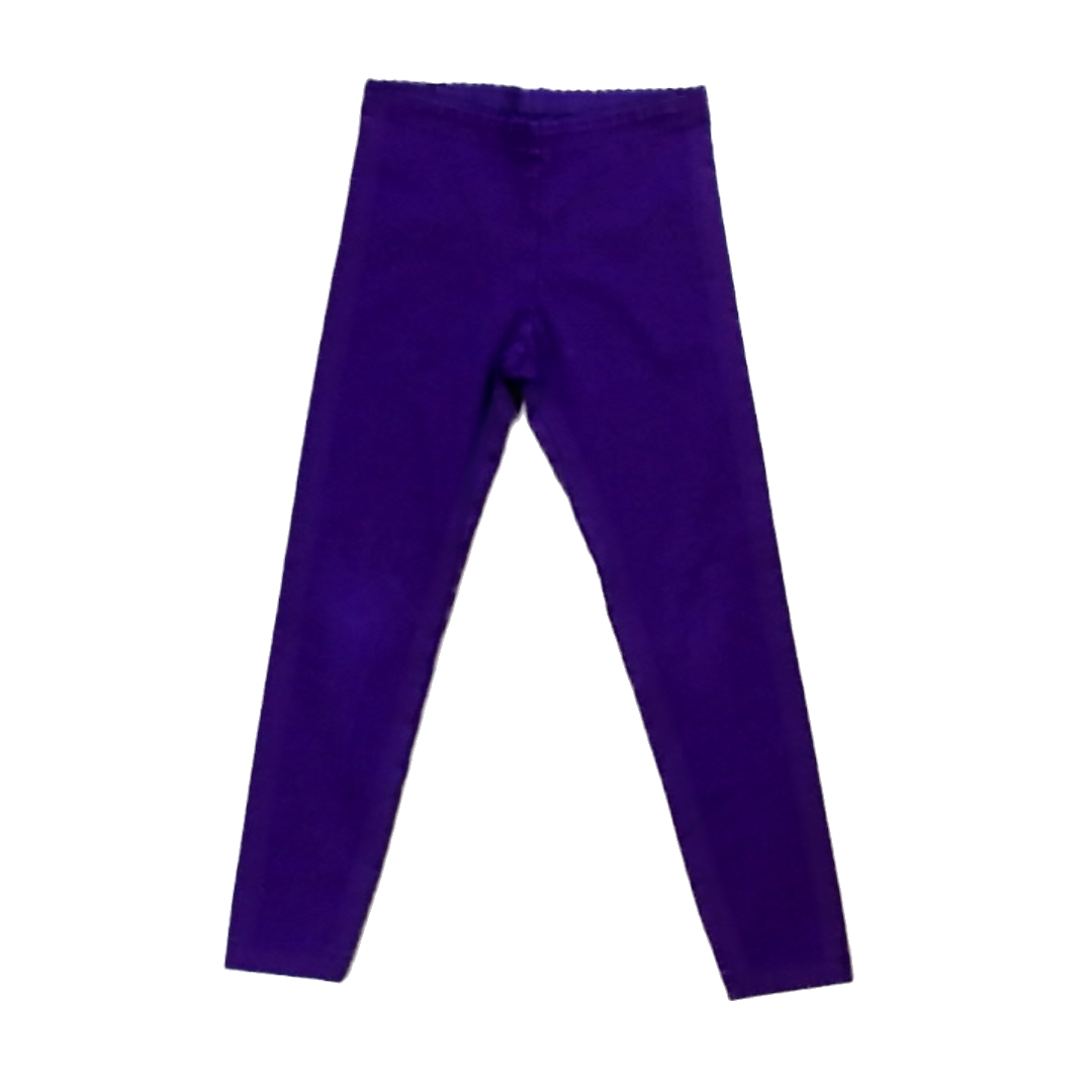 Tea Collection Girls Purple Leggings Size: 6 Years Purple
