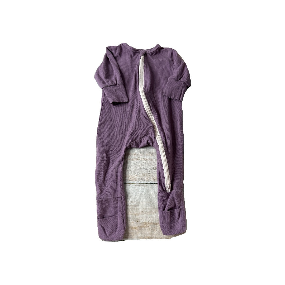 Elephant Moon Girls purple Pajamas Size: 3-6 months purple