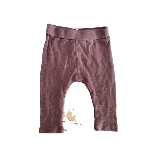 Kate Quinn Unisex purple Pants Size: 3-6 months purple