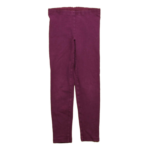 Tea Girls Purple Leggings Size: 7 Years Purple