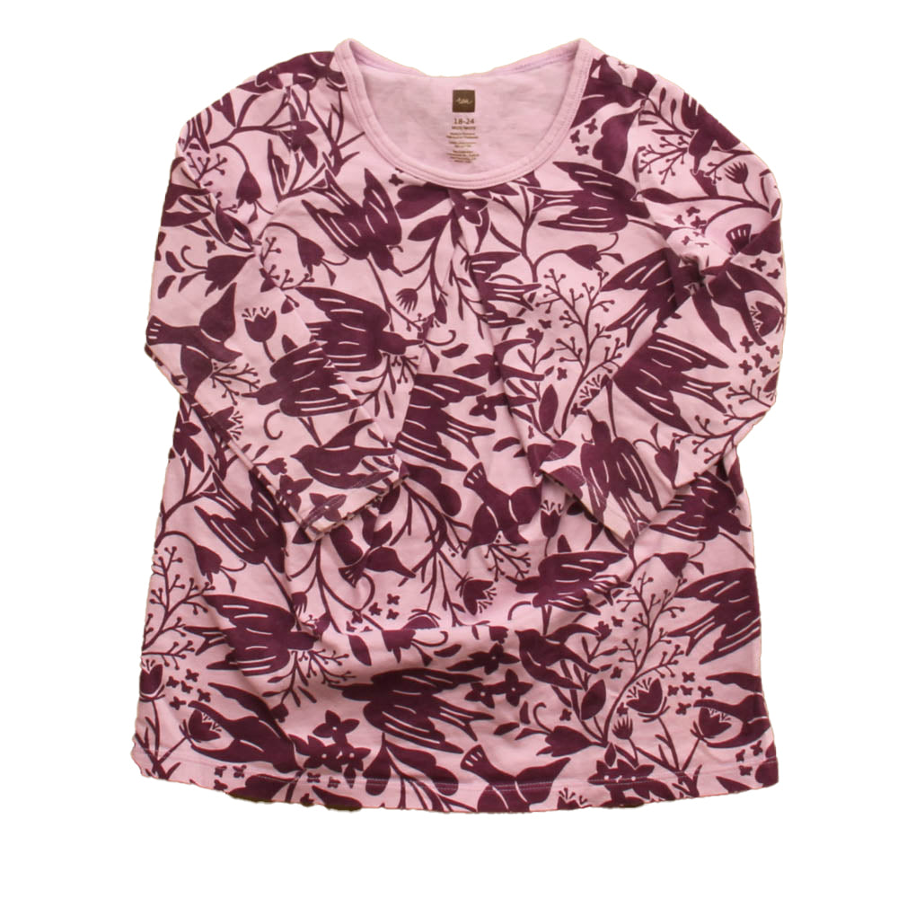 Tea Girls Purple Dress Size: 18-24 Months Purple