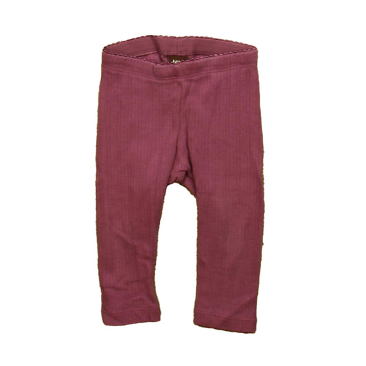 Tea Girls Purple Leggings Size: 12-18 Months Purple