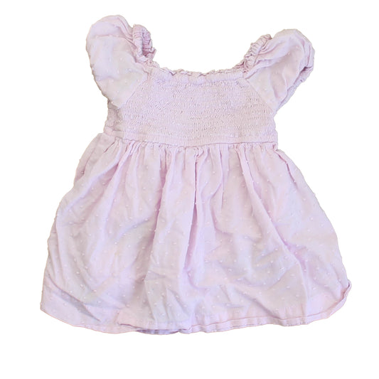 Gap Girls Purple Dress Size: 12-18 Months Purple