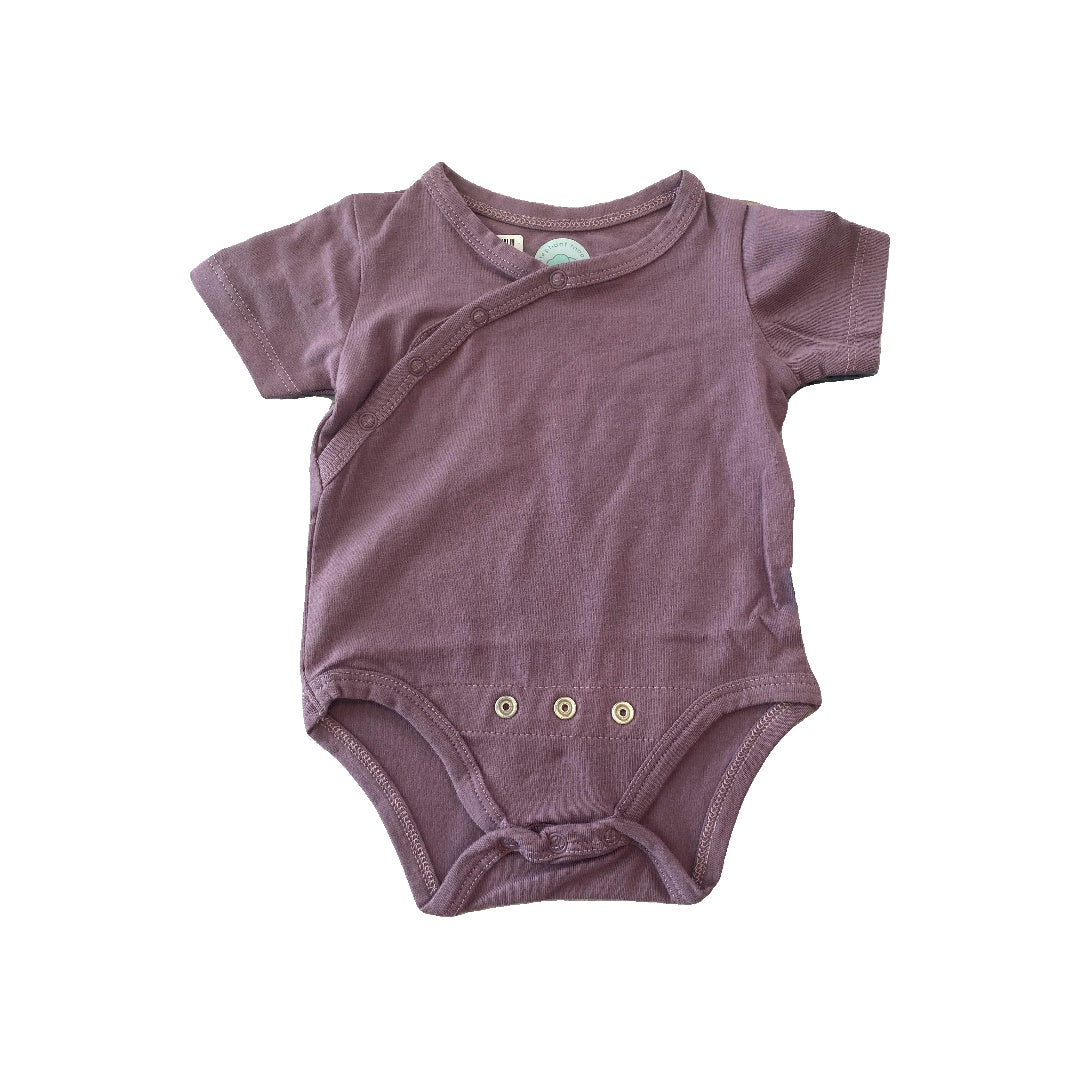 Elephant Moon Girls purple Onesie Size: 0-3 months purple