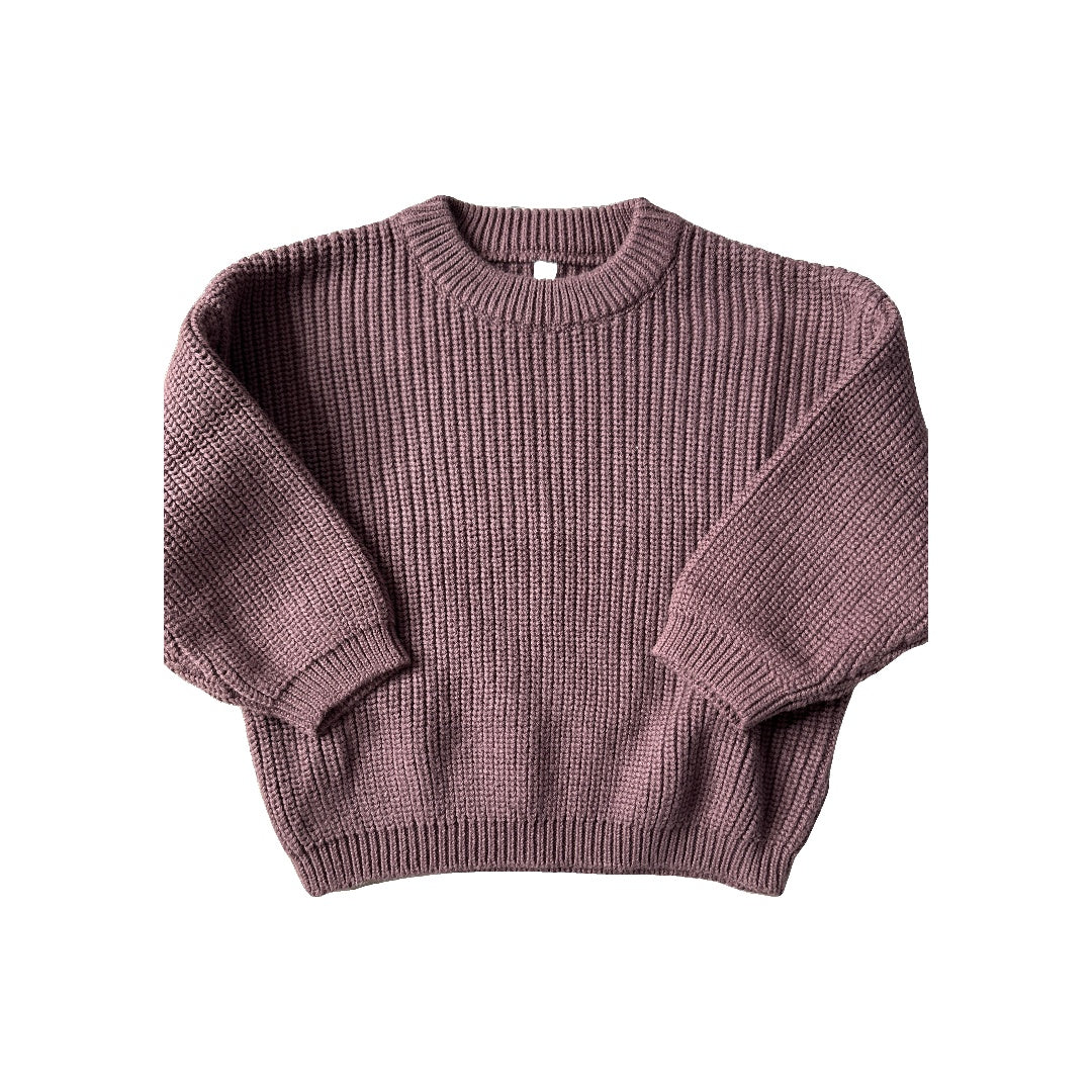 BabySprouts co Unisex purple Sweater Size: 6-12 months purple