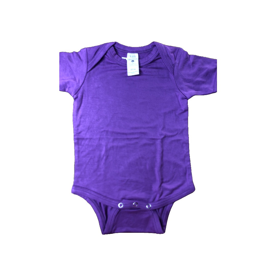 Kate Quinn Girls purple Onesie Size: 0-3 months purple
