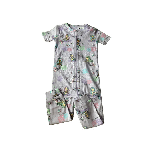 PJ Place Unisex purple Button Down Short Sleeve Size: 12-18 months purple
