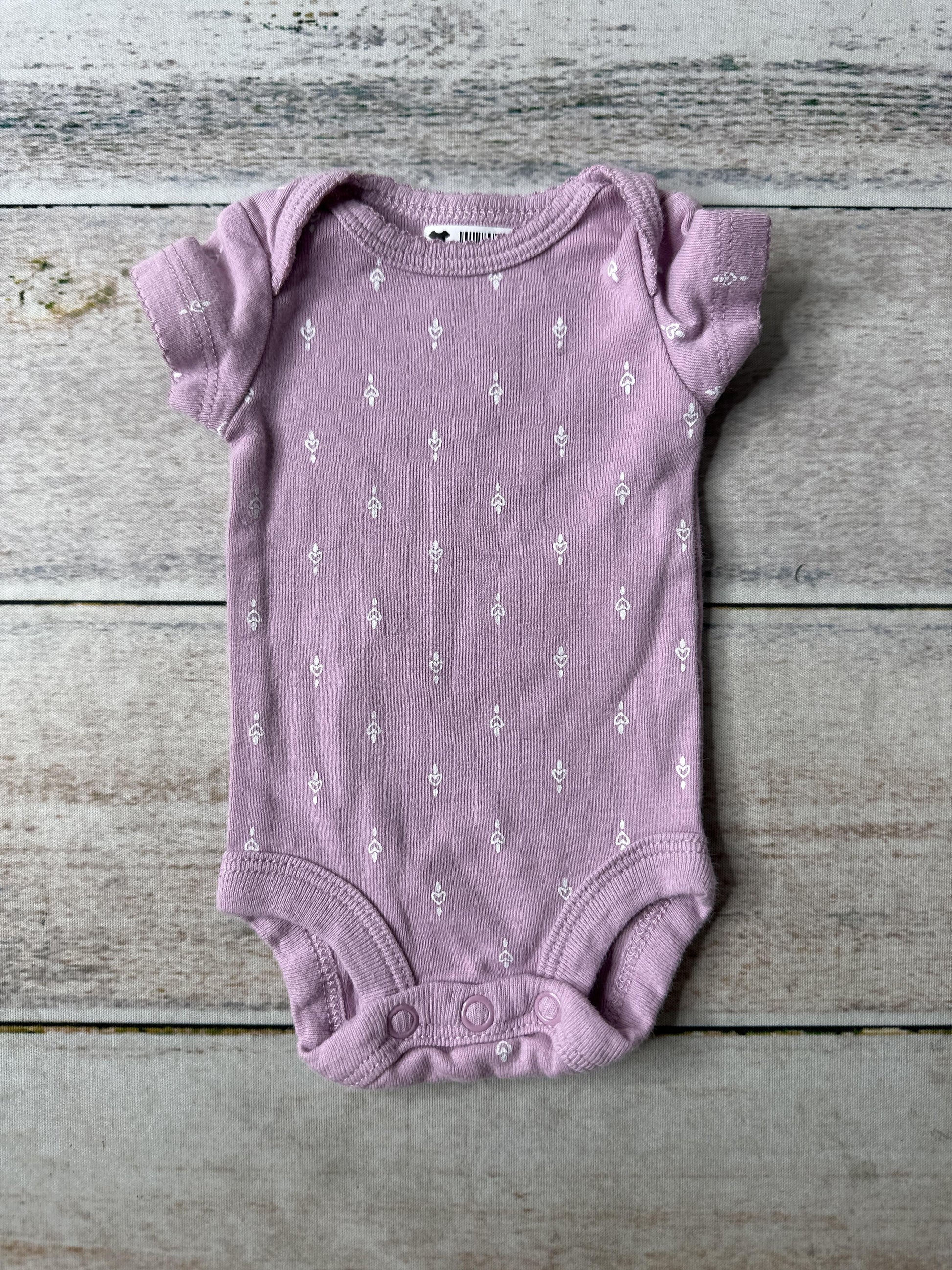 Carters Unisex purple Onesie Size: Preemie purple