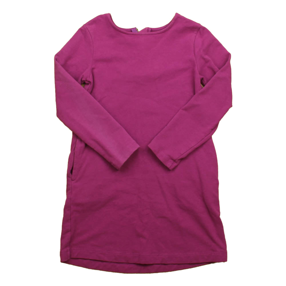 Primary.com Girls Purple Dress Size: 6-7 Years