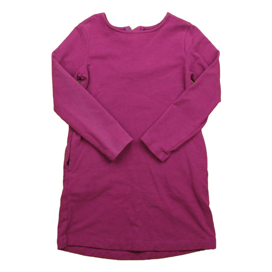 Primary.com Girls Purple Dress Size: 6-7 Years