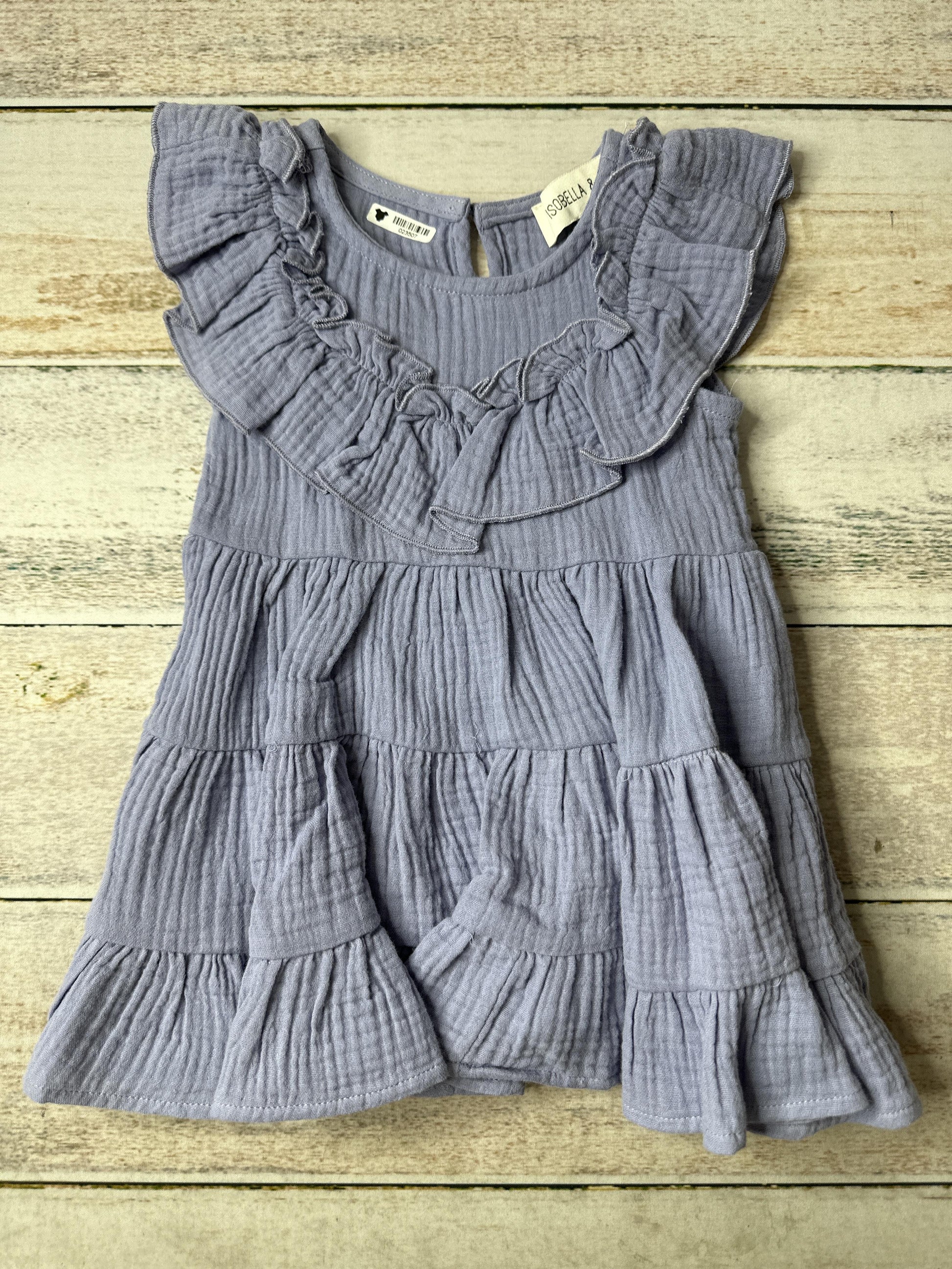 Isobella & Chloe Girls purple Dress Size: 18 months purple