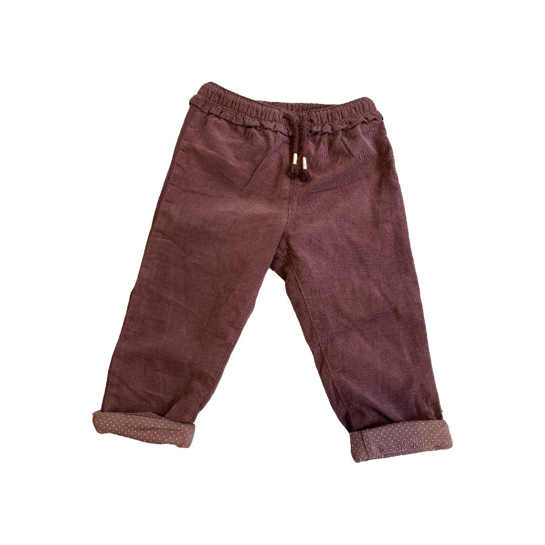 H&M Girls purple Pants Size: 18 months purple