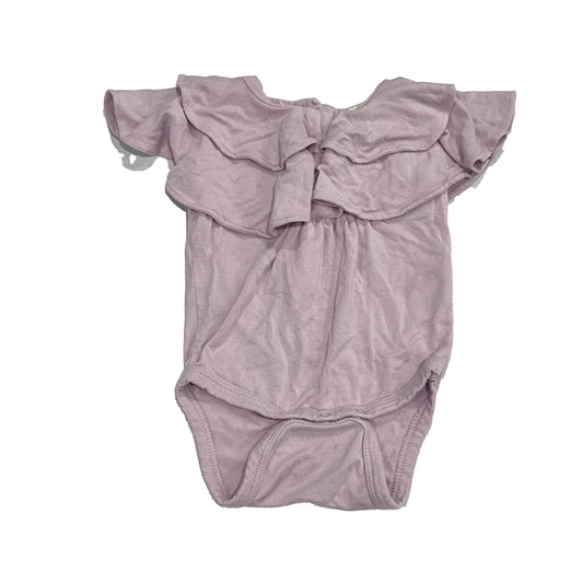 Kate Quinn Organics Girls Purple Onesie Size: 0-3 Months Purple
