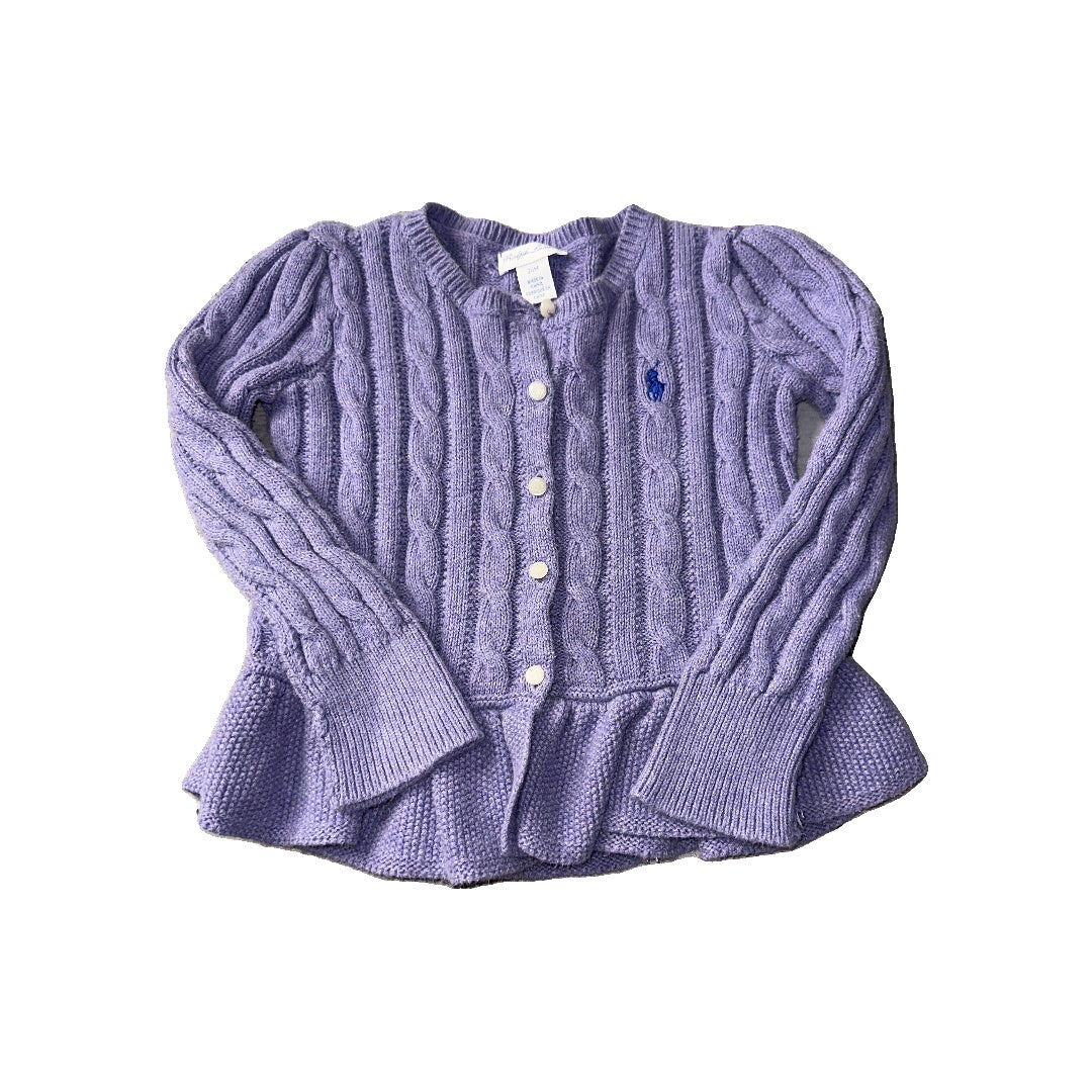 Ralph Lauren Girls purple Sweater Size: 24 months purple