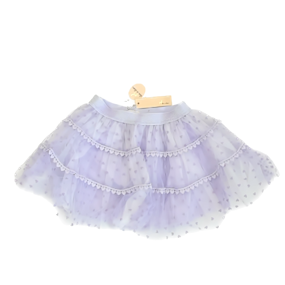 doe a dear Girls Purple Skirt Size: 6 Years Purple