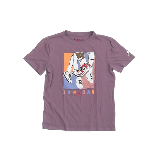 Jordan Boys Purple T-Shirt Size: YM 10-12 Years Purple