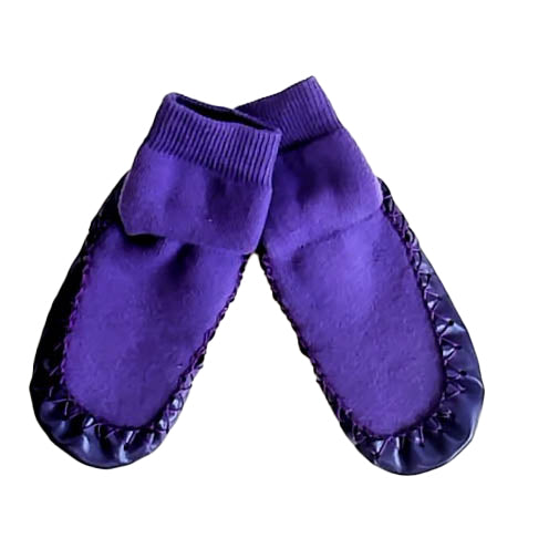 Hanna Andersson Girls Purple Slippers Size: 10 Toddler Purple