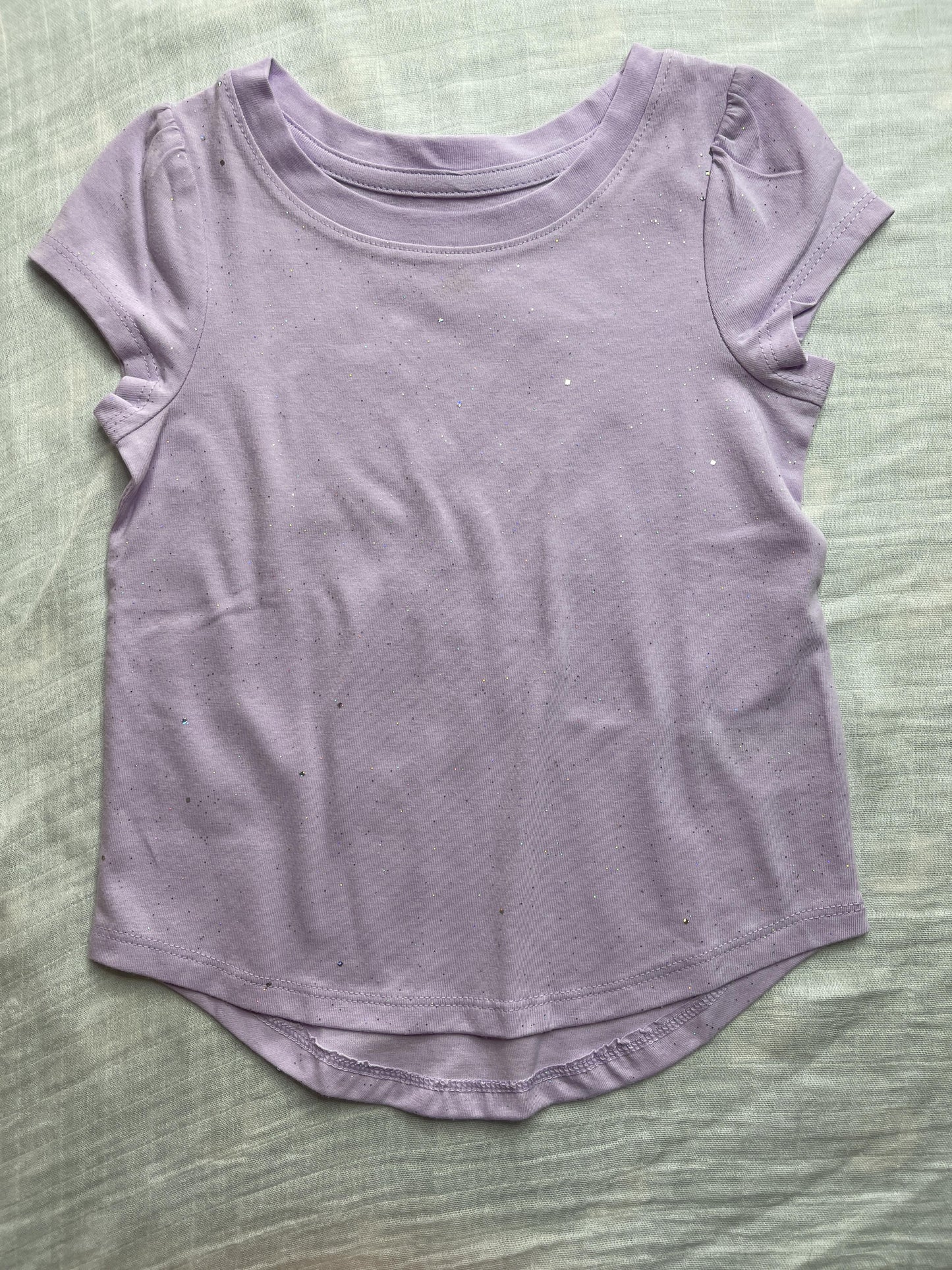 Cat & Jack Girls purple T-Shirt Size: 2T purple