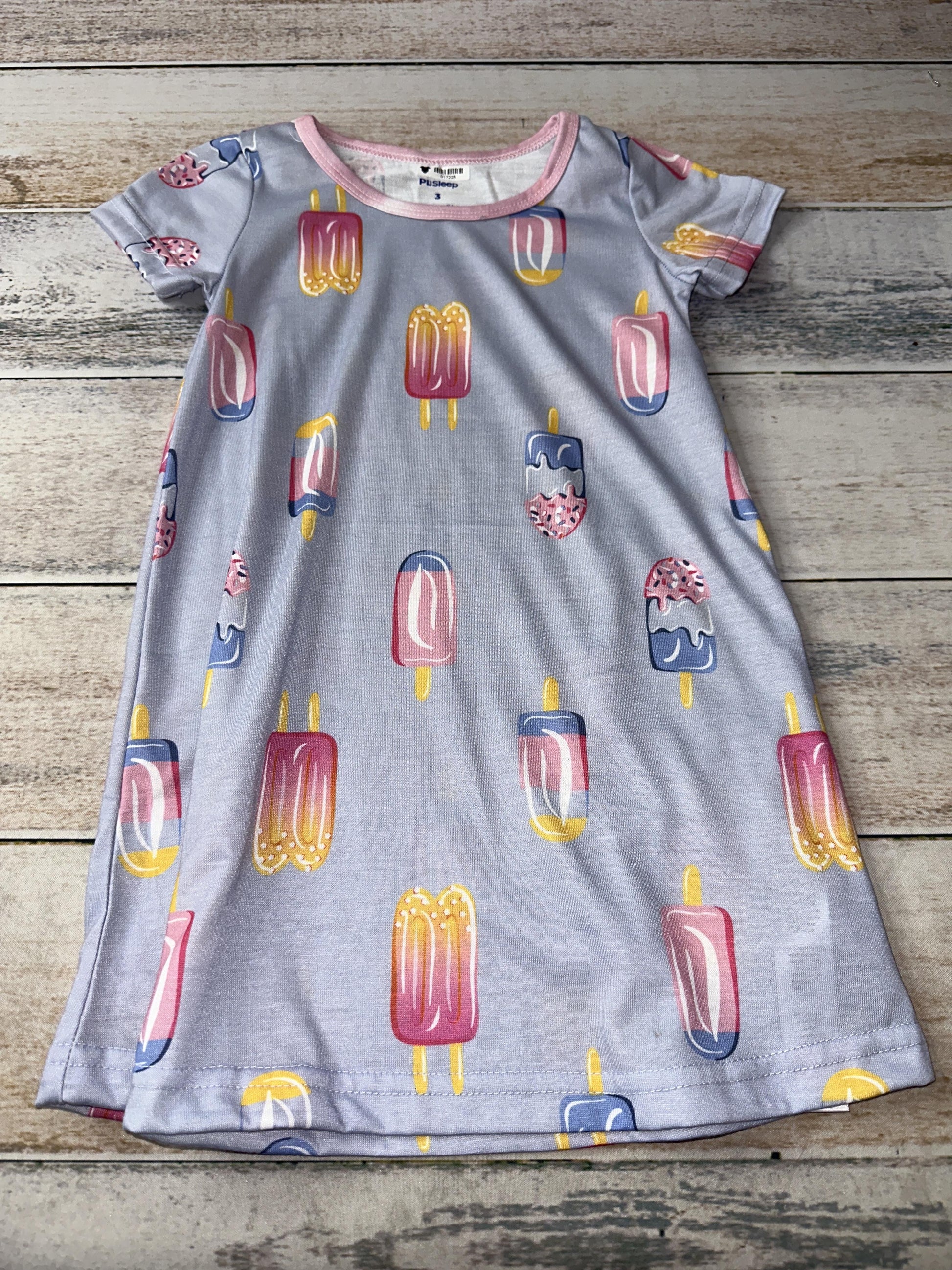 PL:Sleep Girls purple Nightgown Size: 3T purple