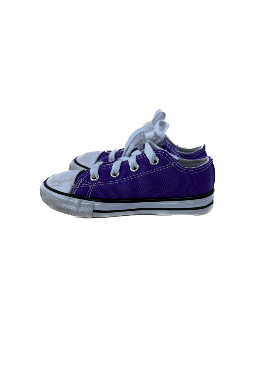 Converse Girls Purple Sneakers Size: 8 Toddler Purple