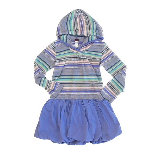 Tea Collection Girls Purple Dress Size: 6 Years Purple