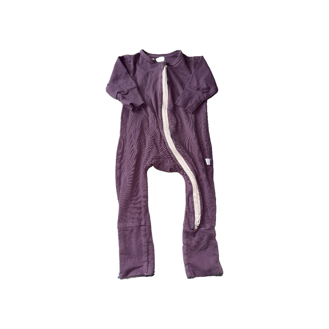 Elephant Moon Girls purple Pajamas Size: 3-6 months purple