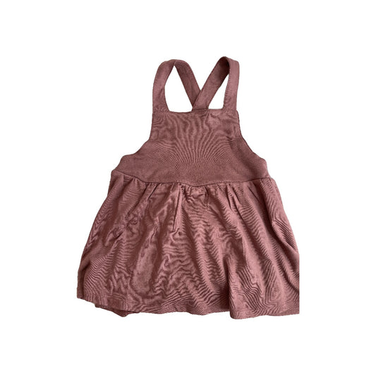 Colored Organics Girls purple Dress Size: 6-12 months purple