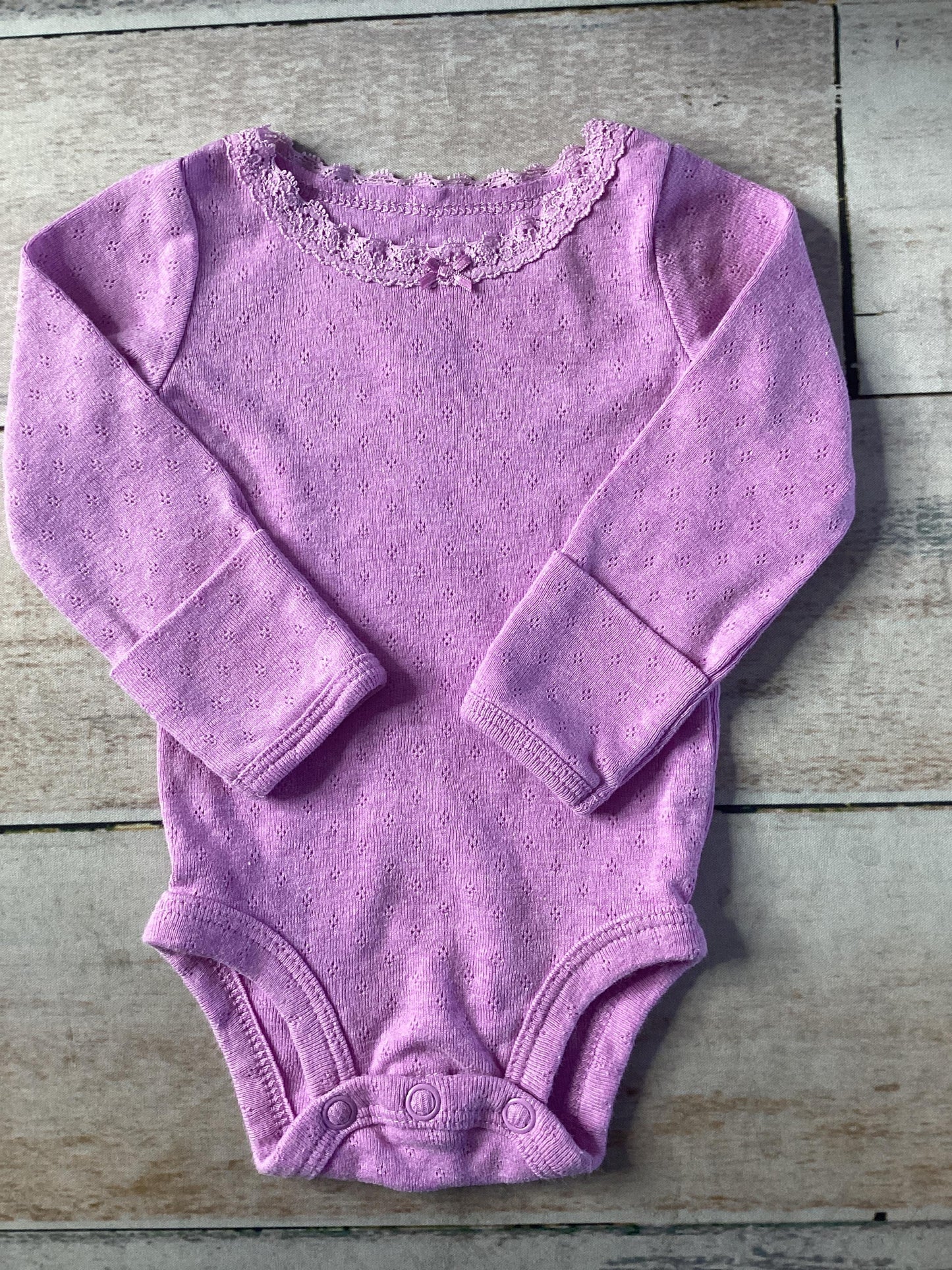 Unisex purple Onesie Size: Newborn purple