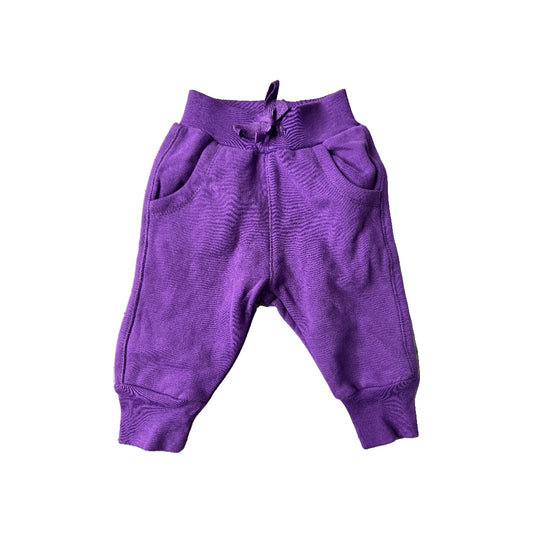 Kidential Girls purple Pants Size: 3-6 months purple