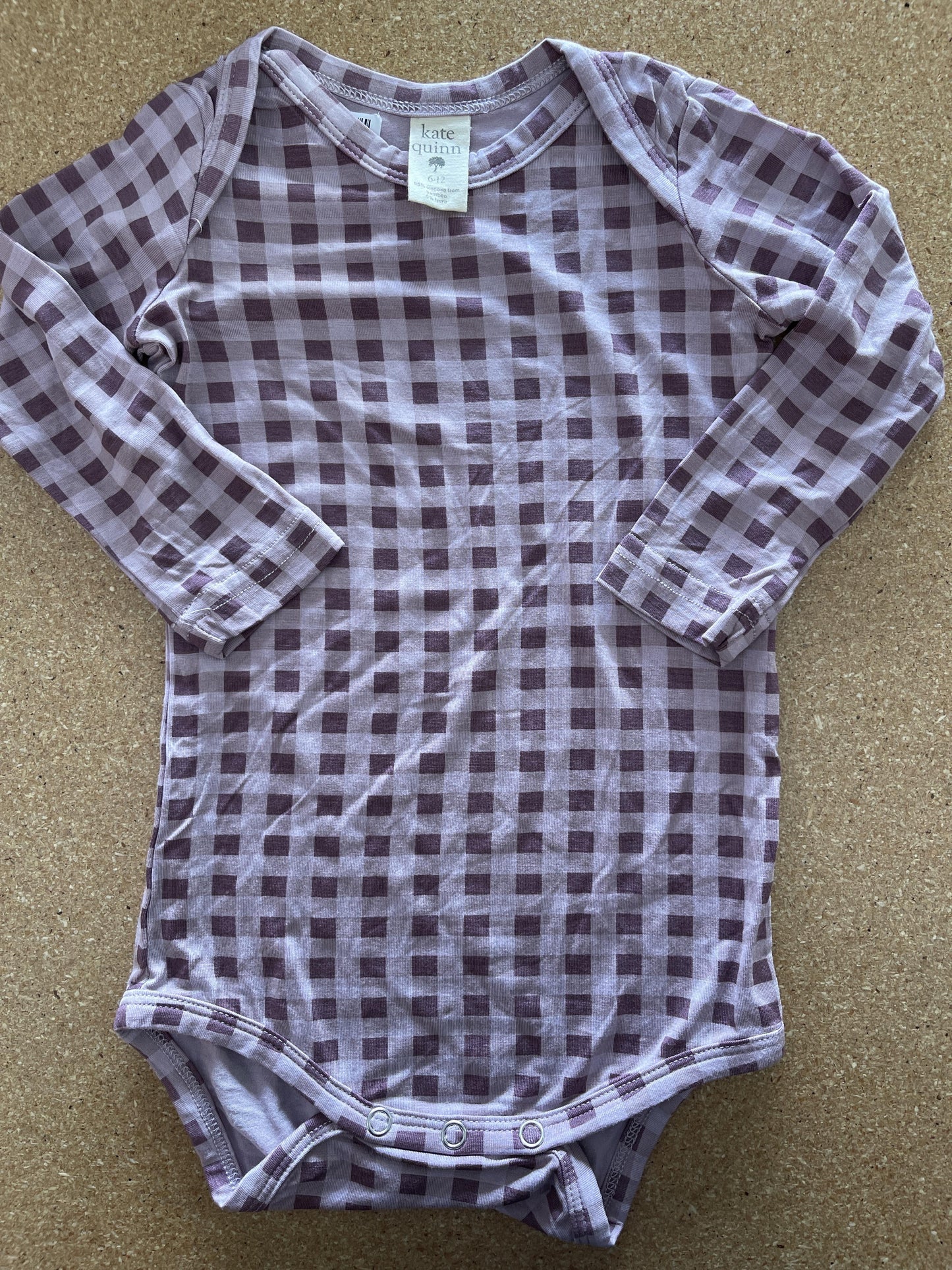 Kate Quinn Girls purple Onesie Size: 6-12 months purple