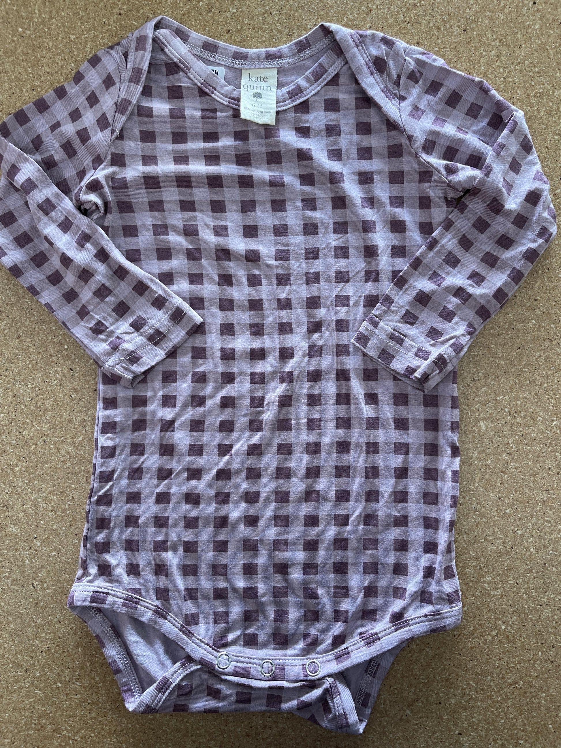 Kate Quinn Girls purple Onesie Size: 6-12 months purple