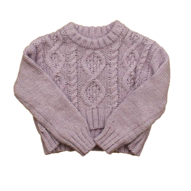 Rockets Of Awesome Girls Purple Sweater Size: 3T