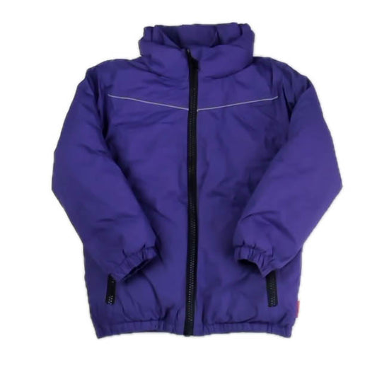 One Kid Girls Purple Jacket Size: 5T Purple
