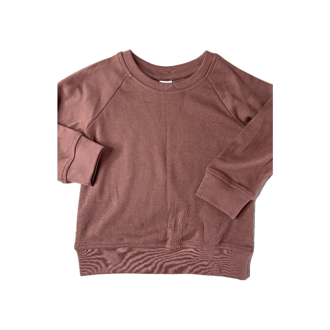 Colored Organics Girls purple Sweater Size: 12-18 months purple