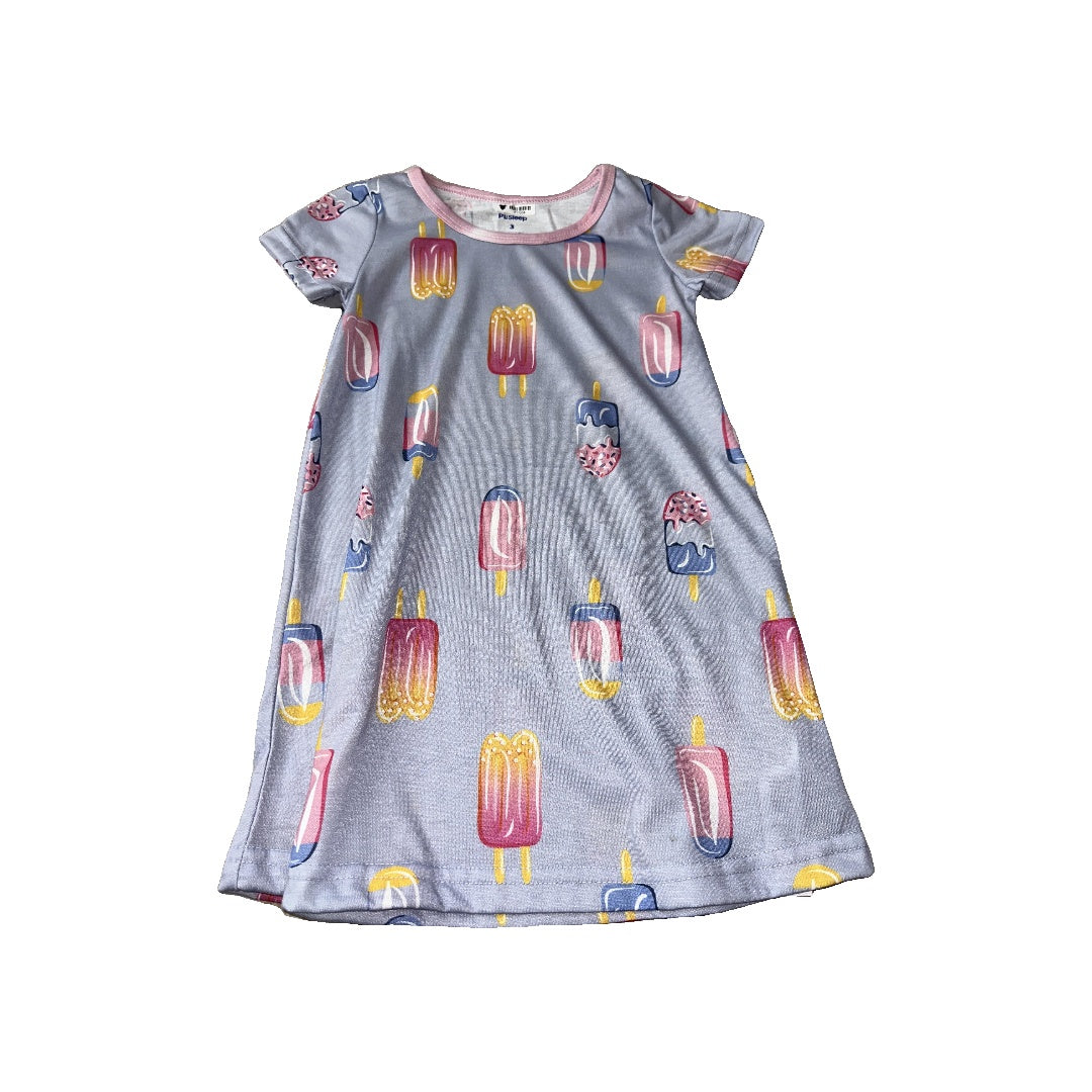 PL:Sleep Girls purple Nightgown Size: 3T purple