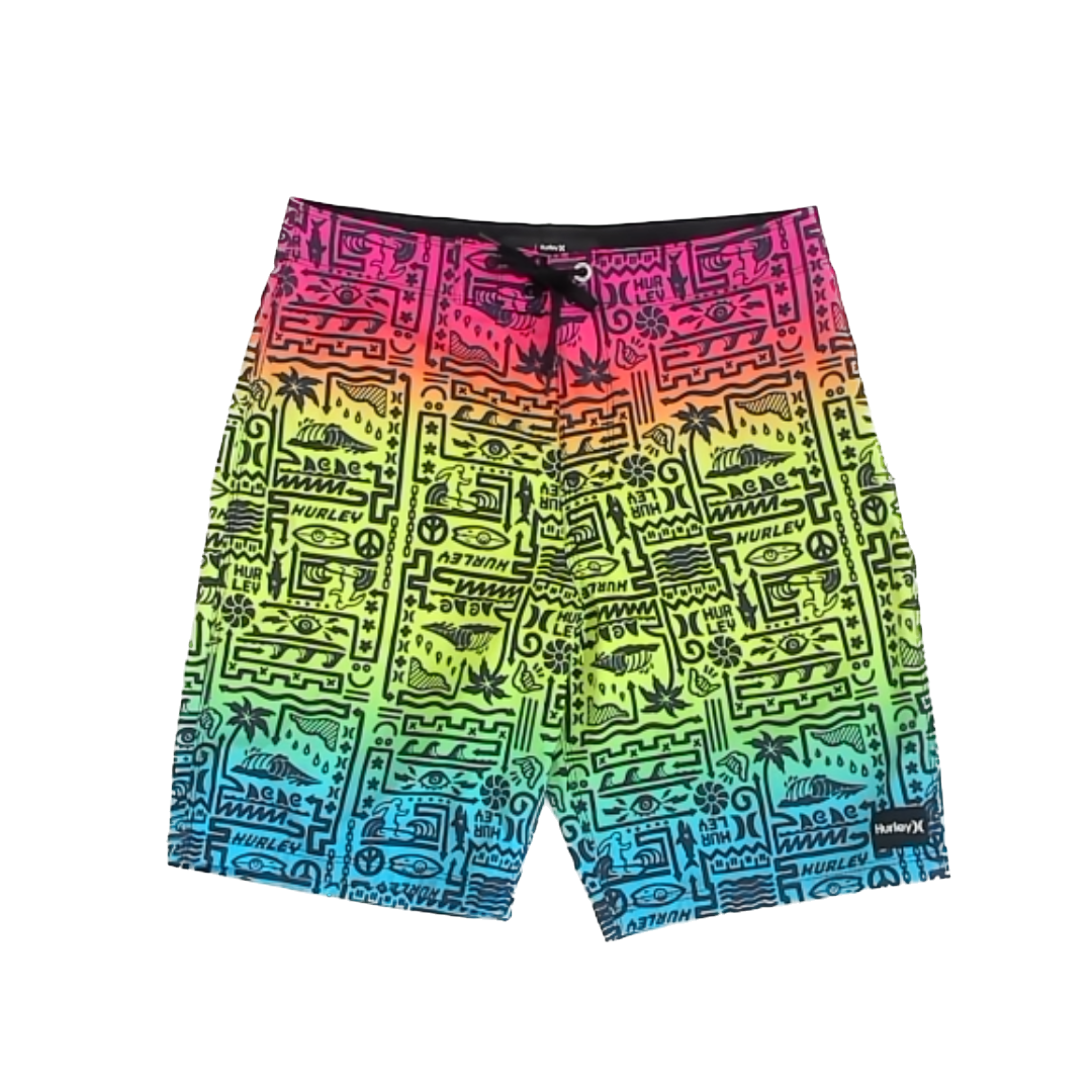 Hurley Boys Rainbow | Graphic Trunks Size: 12 Rainbow | Graphic
