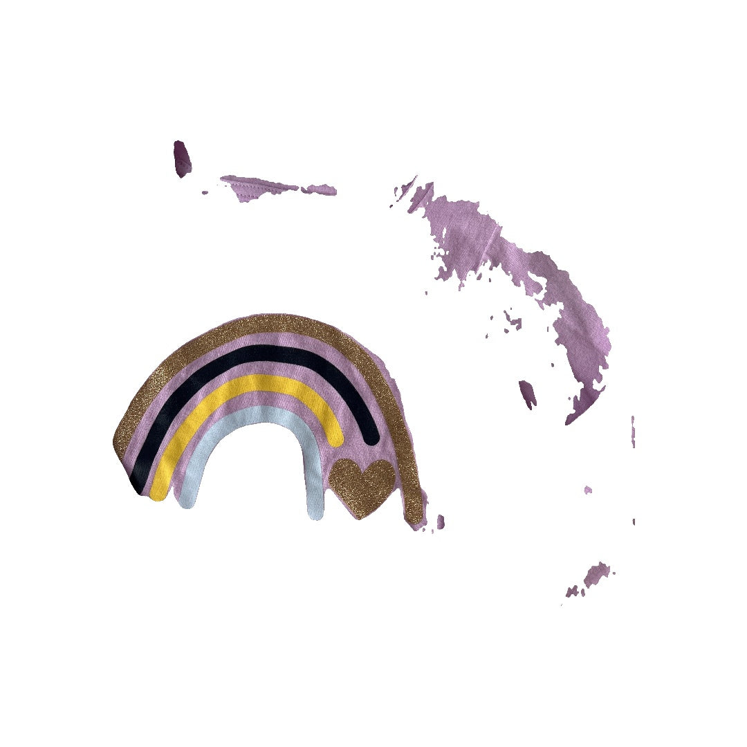 Gap Girls Rainbow | Lavender Long Sleeve Shirt Size: 3T Rainbow | Lavender